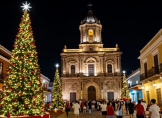 Celebran 15 días de festividades navideñas en Santo Domingo