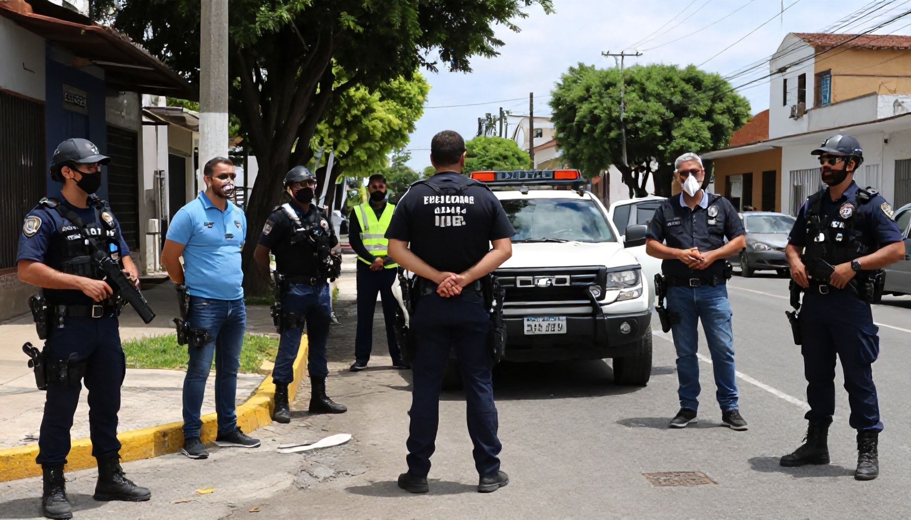 Operativo antidrogas en el Rosario