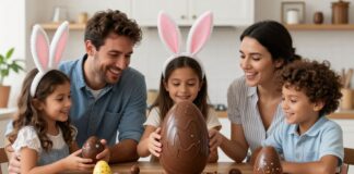 Celebran Pascua con 500 huevos de chocolate en Santo Domingo