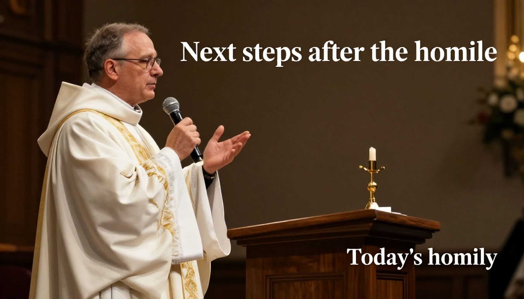 Próximos pasos tras la homilía