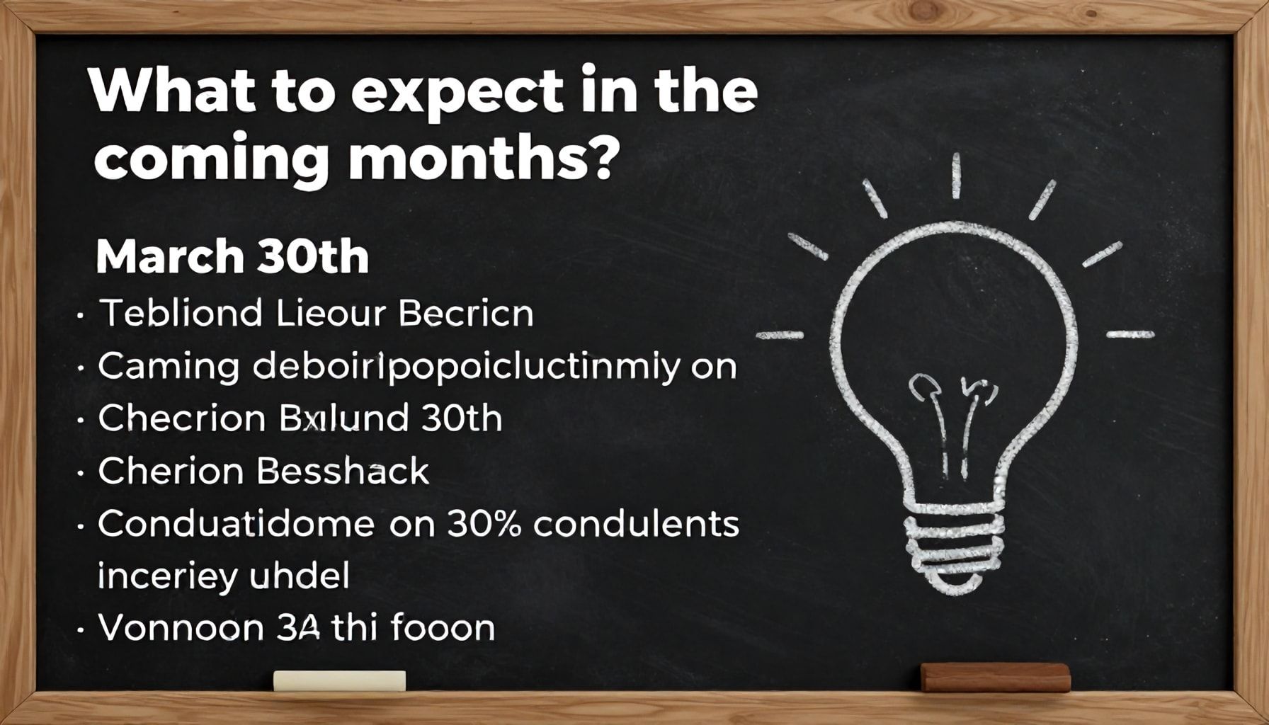 ¿Qué se espera para los próximos meses?