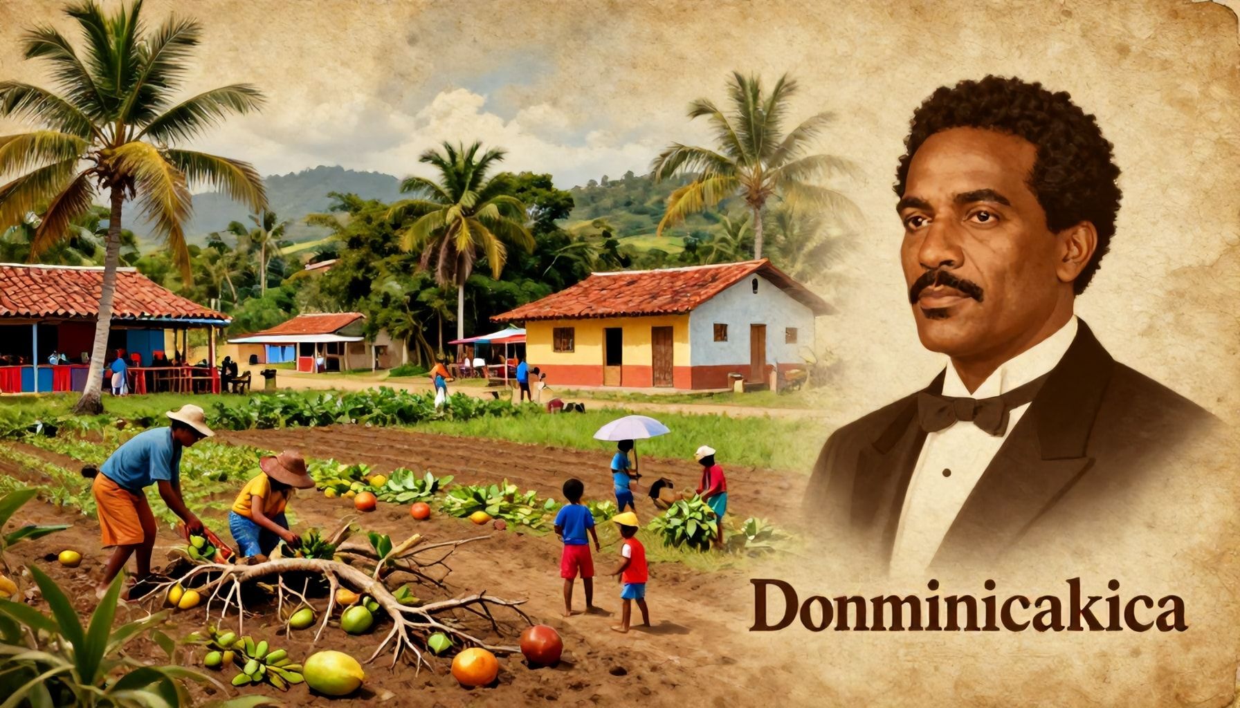 Raíces humildes en la República Dominicana