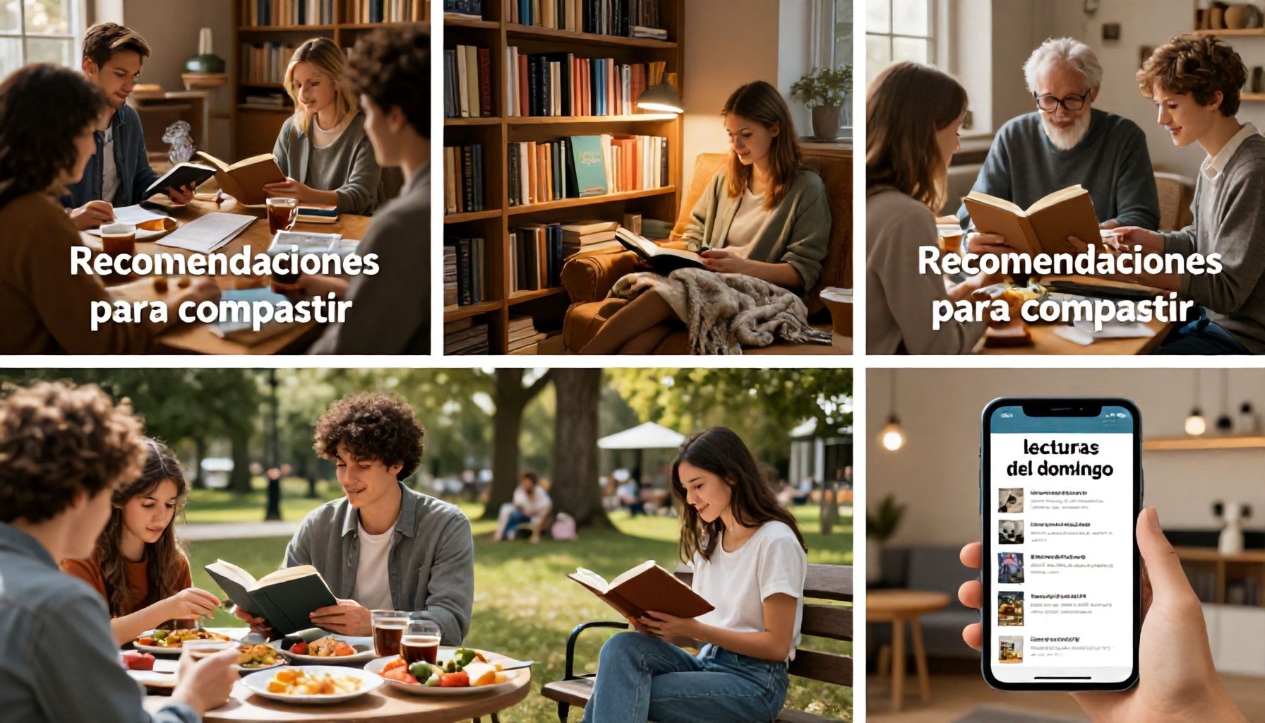 Recomendaciones para compartir