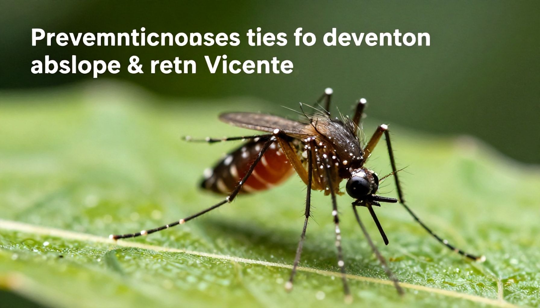 Recomendaciones para prevenir el mosquito