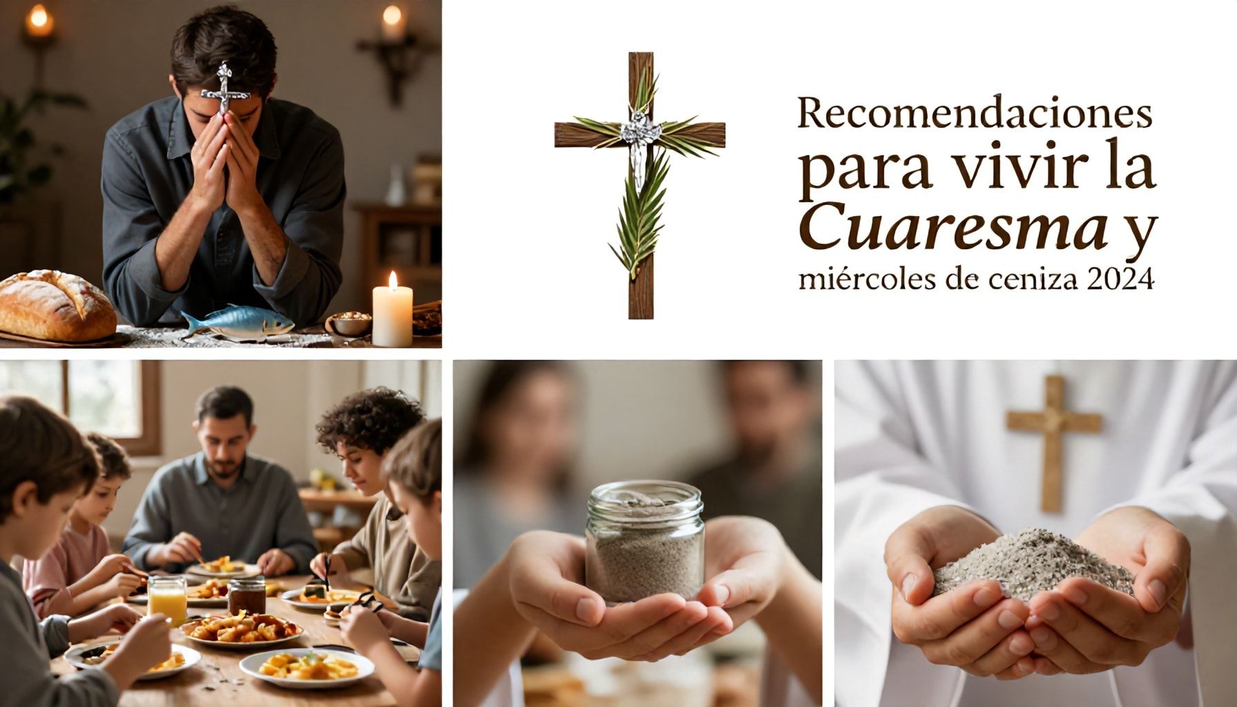 Comienzan las celebraciones del Miércoles de Ceniza 2024 en República Dominicana 4 Recomendaciones para vivir la Cuaresma