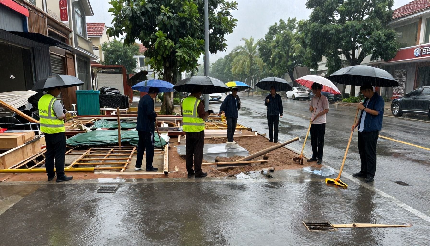 Reconstrucción y prevención para futuras lluvias