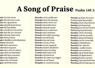 El Salmo 145: Un canto de alabanza con 22 versos