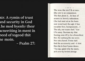 Salmo 27: Un himno de confianza y seguridad en Dios