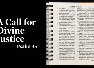 El Salmo 35: Un llamado a la justicia divina en 18 versos