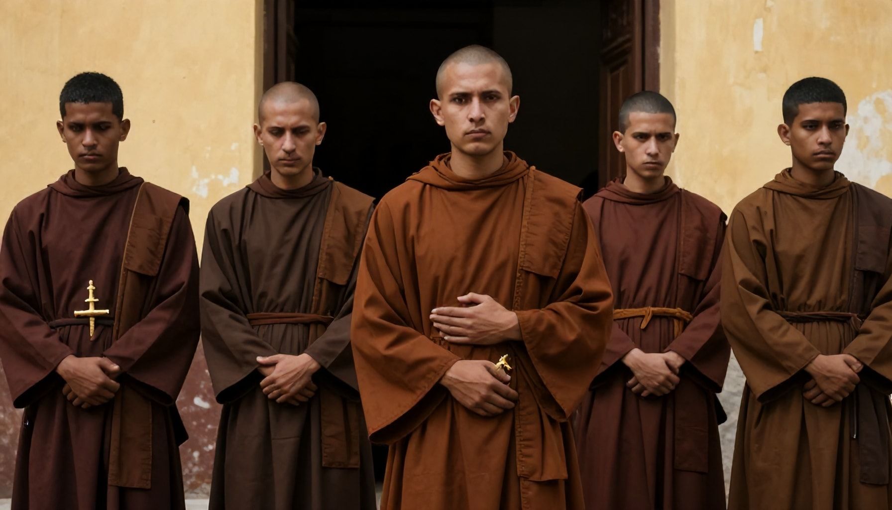 Siete frailes enfrentan graves cargos de abuso sexual