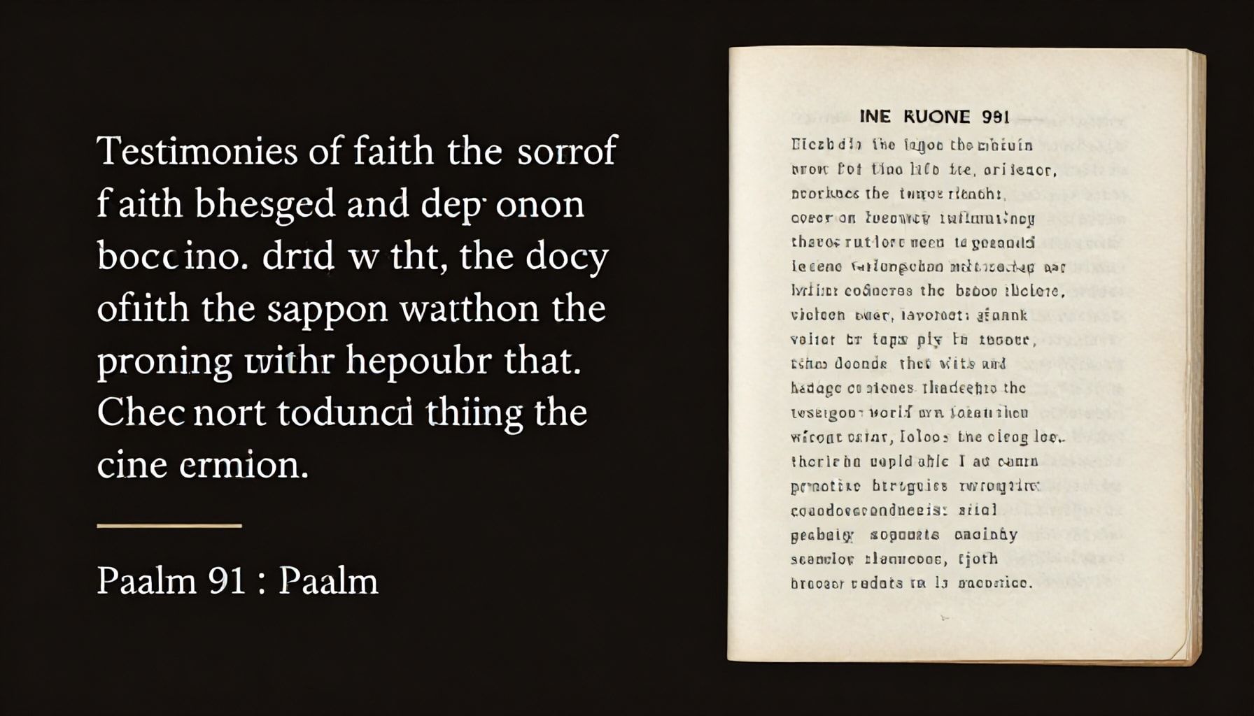 Testimonios de fe y protección