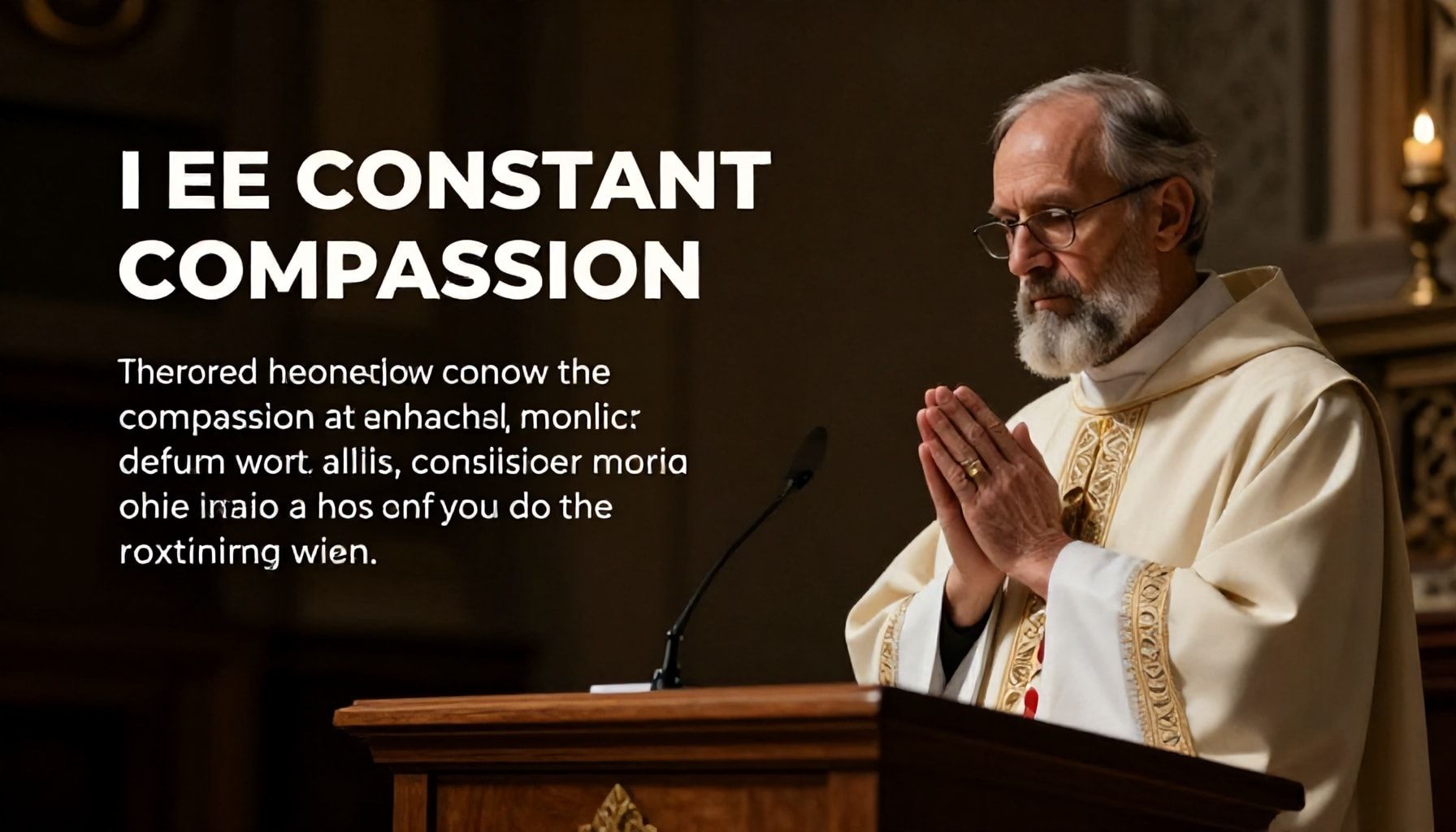 Un llamado a la compasión constante