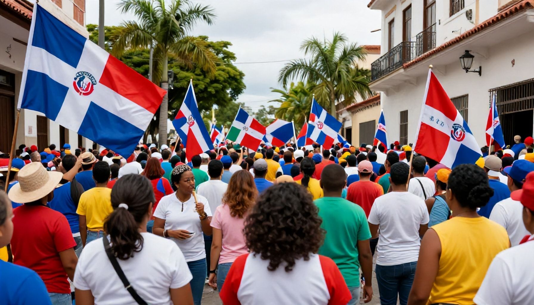 Una jornada de color y solidaridad en Santo Domingo
