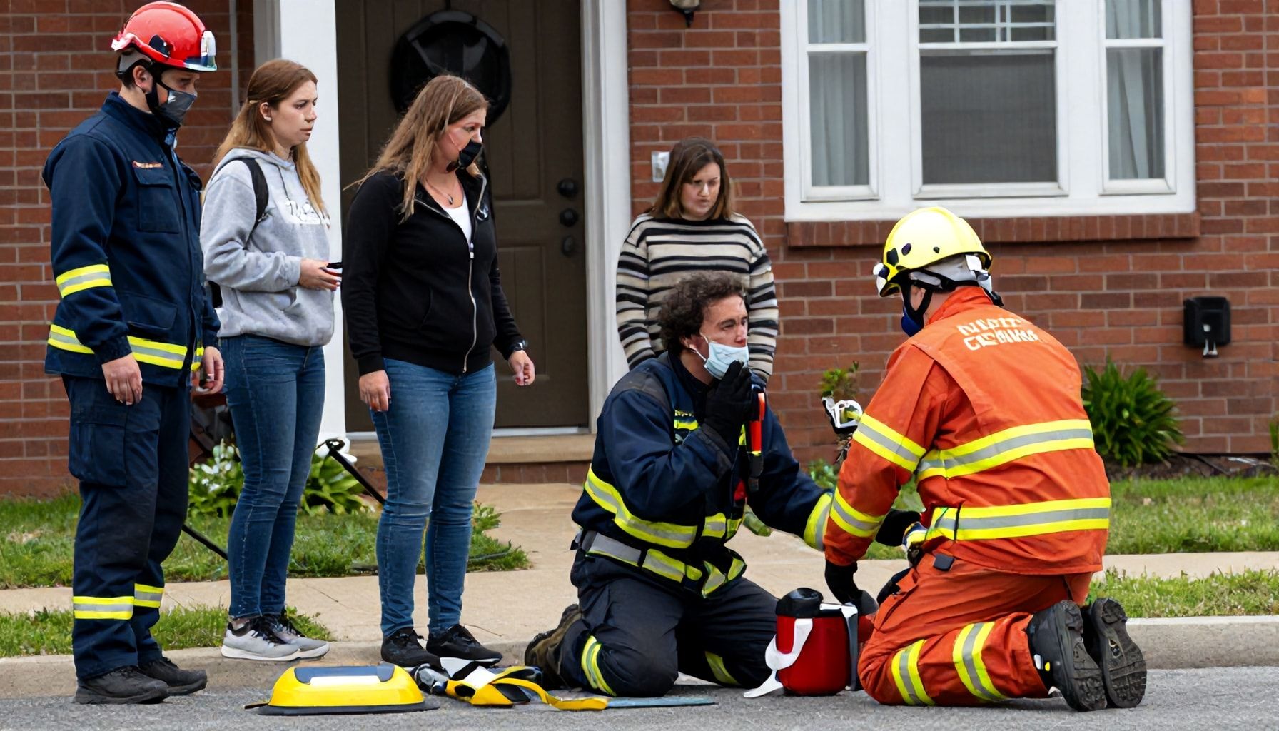 Vecinos relatan momentos de pánico y rescate
