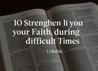 10 versículos bíblicos para fortalecer tu fe en momentos difíciles
