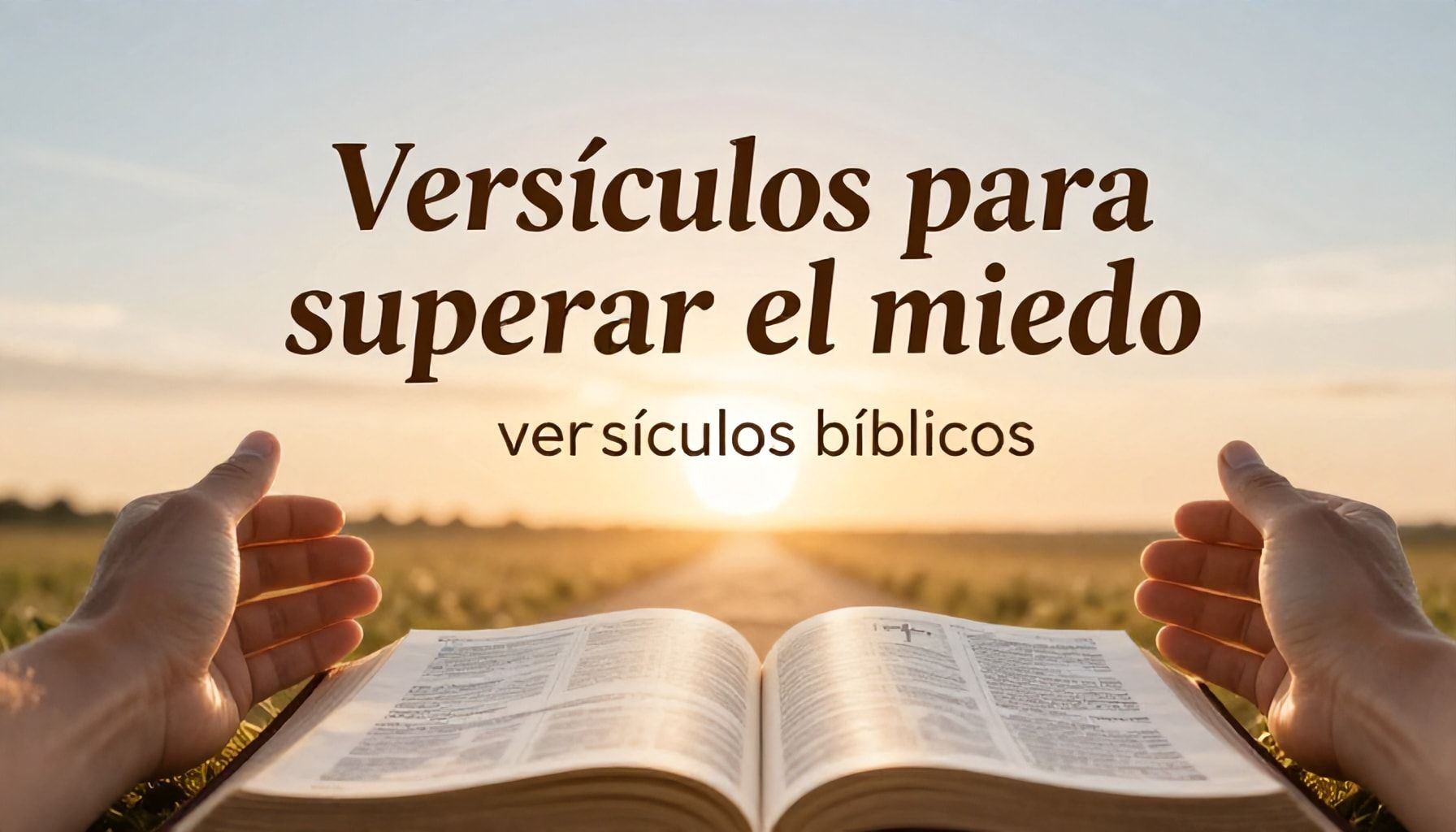 Versículos para superar el miedo