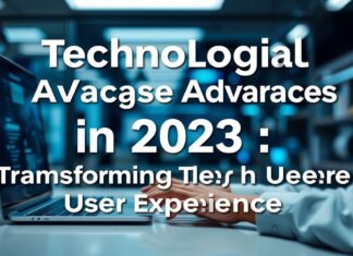 Avances Tecnológicos en 2023: Transformando la Experiencia del Usuario Technological Advances in 2023: Transforming the User Experience