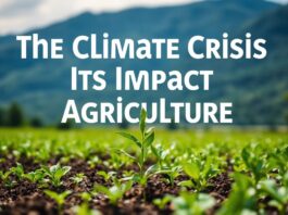 La Crisis Climática y su Impacto en la Agricultura: Un Análisis Global The Climate Crisis and its Impact on Agriculture: A Global Analysis