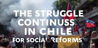 La Lucha Continúa: Protestas en Chile por Reformas Sociales The Struggle Continues: Protests in Chile for Social Reforms