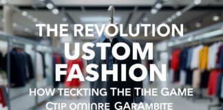 La Revolución de la Moda Personalizada: Cómo la Tecnología está Cambiando el Juego The Revolution of Custom Fashion: How Technology is Changing the Game