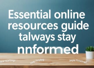 Guía esencial de recursos en línea para estar siempre informado Essential online resources guide to always stay informed
