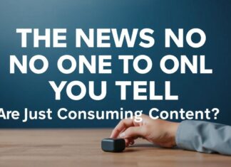 La Noticia Que Nadie Quiere Contar: ¿Estamos Informados o Solo Consumiendo Contenido? The News No One Wants to Tell: Are We Informed or Just Consuming Content?