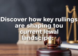 Descubre cómo las sentencias clave están moldeando el panorama legal actual Discover how key rulings are shaping the current legal landscape